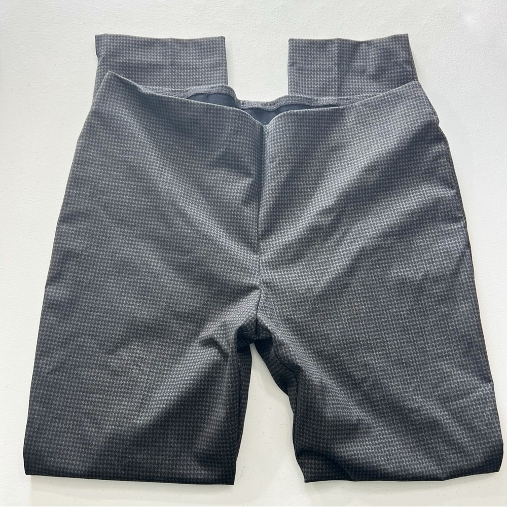 Chico's Houndstooth Pull On High Rise Comfy Stretch Leggings Size 14 Casual